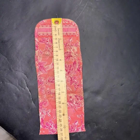 Vintage Vera Bradley Pink Hope Toile Cards Cuties Retired Tri-Fold Wallet - Picture 7 of 10